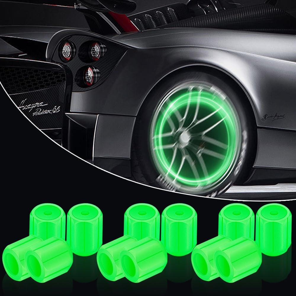 Cache-valves Luminous Night Rider ( Pack de 4 )