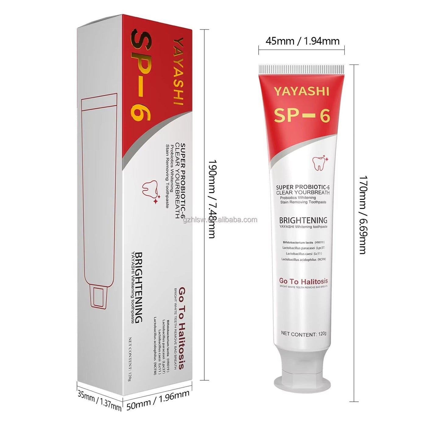 🔥 Dentifrice SP-6™ Santé bucco-dentaire 💎